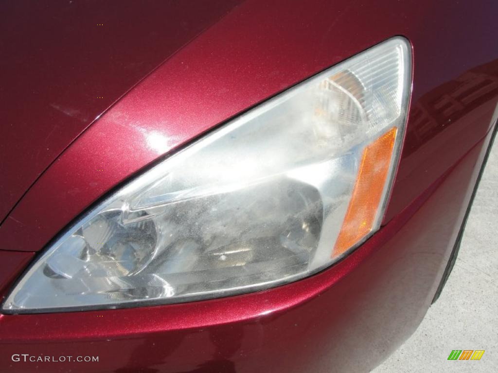 2003 Accord EX Sedan - Redondo Red Pearl / Gray photo #10