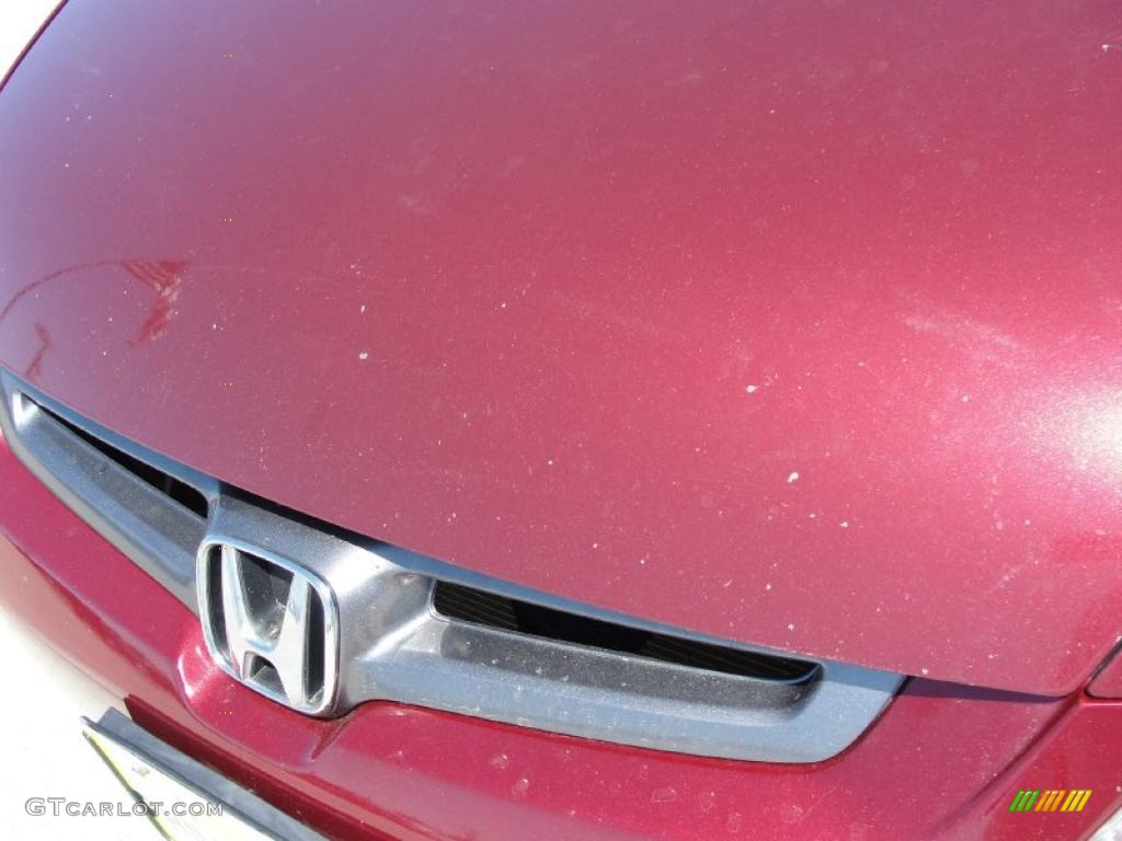 2003 Accord EX Sedan - Redondo Red Pearl / Gray photo #11