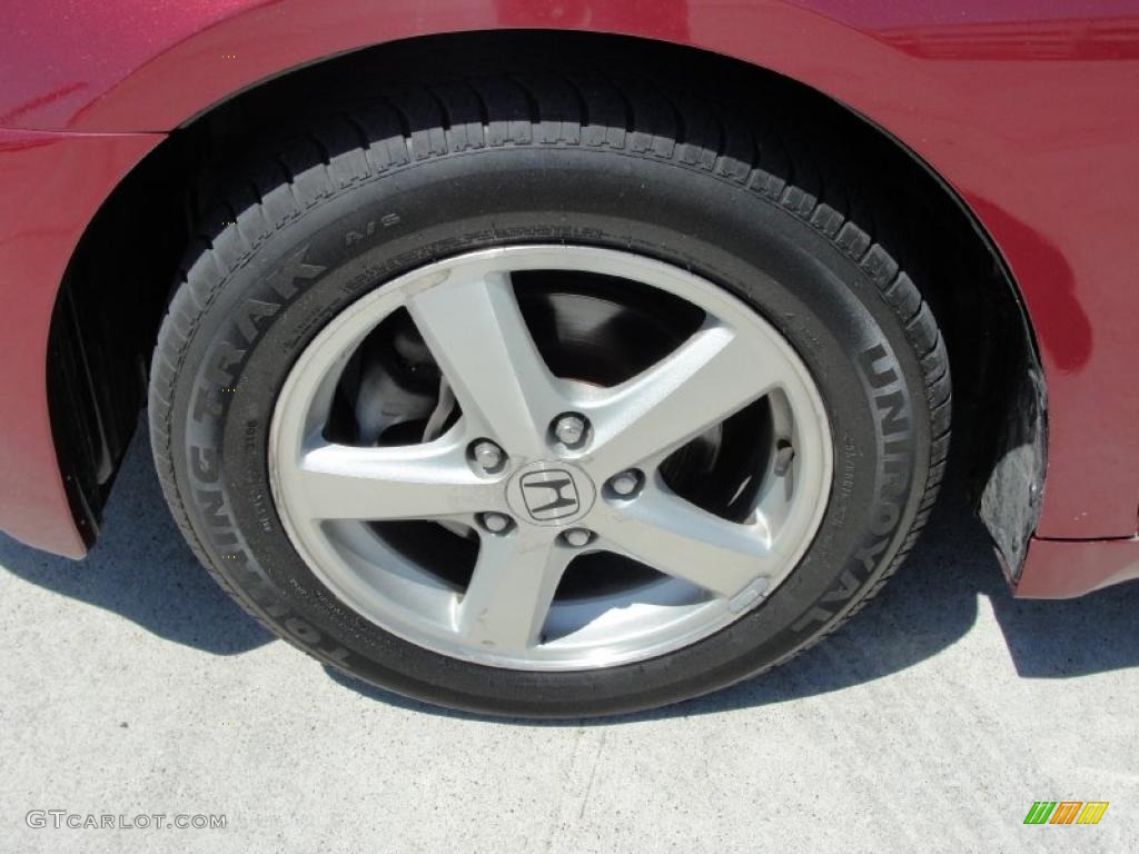 2003 Accord EX Sedan - Redondo Red Pearl / Gray photo #13