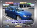 2010 Octane Blue Metallic Mitsubishi Lancer Sportback GTS  photo #1