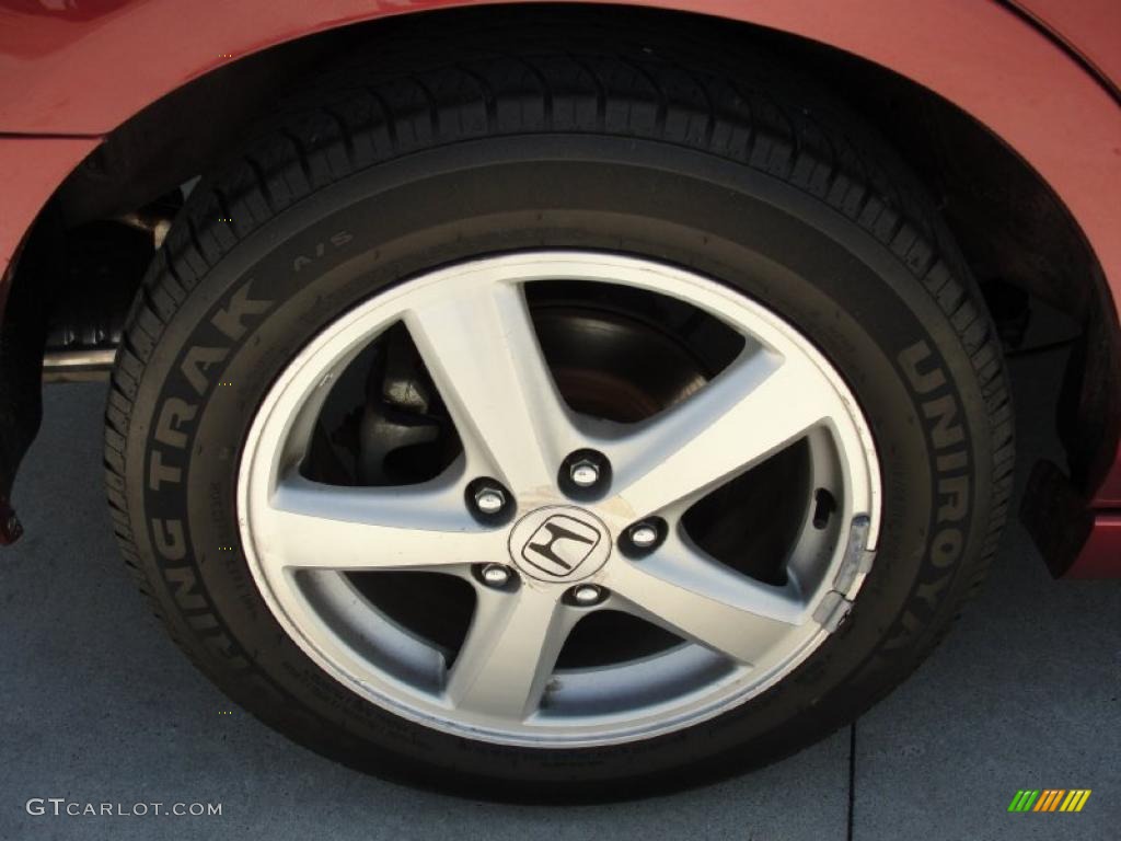 2003 Accord EX Sedan - Redondo Red Pearl / Gray photo #15