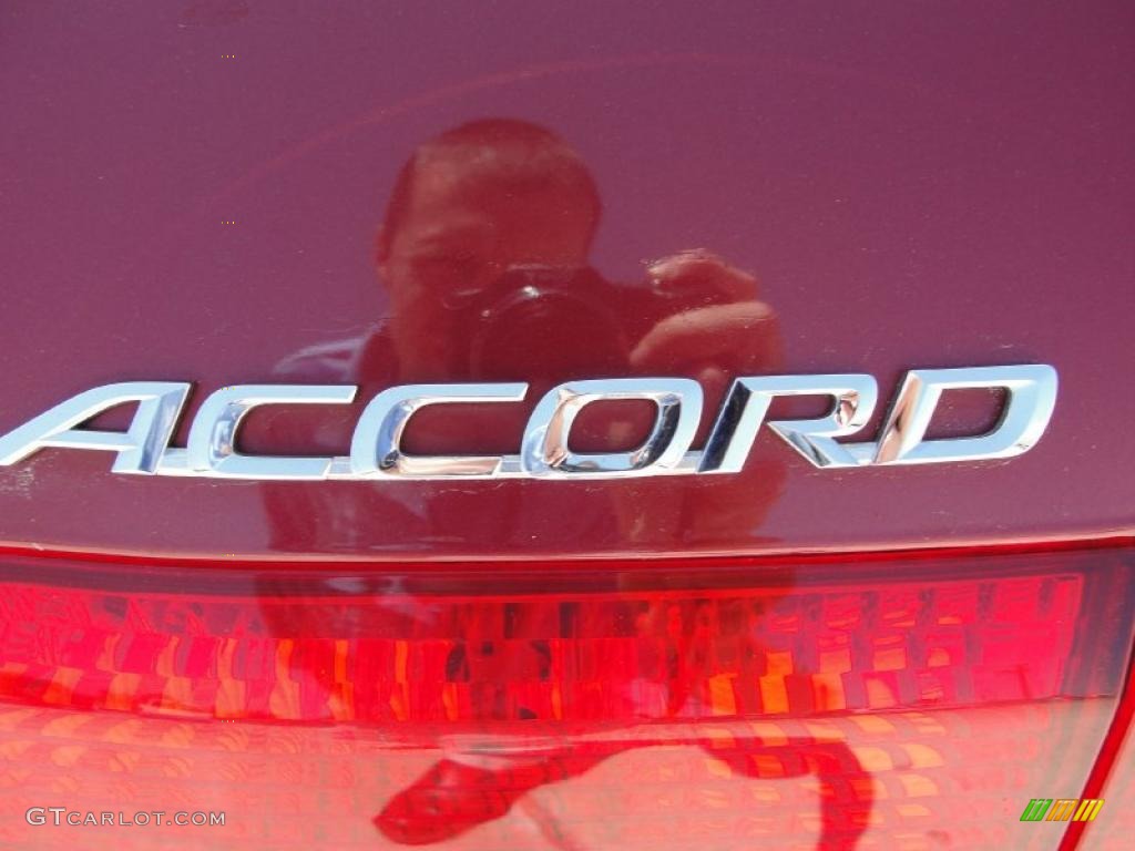 2003 Accord EX Sedan - Redondo Red Pearl / Gray photo #23