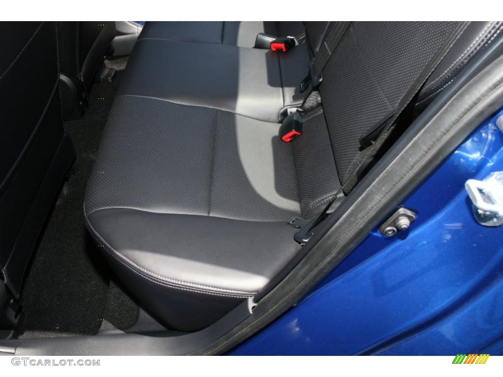 2010 Lancer Sportback GTS - Octane Blue Metallic / Black photo #17