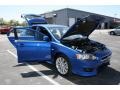 2010 Octane Blue Metallic Mitsubishi Lancer Sportback GTS  photo #53