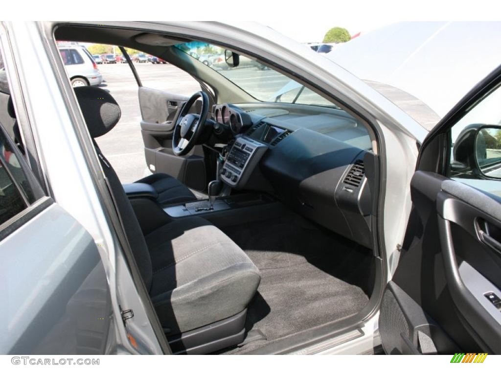 2003 Murano SL AWD - Sheer Silver Metallic / Charcoal photo #9