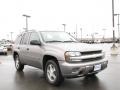 2008 Graystone Metallic Chevrolet TrailBlazer LS 4x4  photo #2