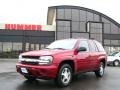 2007 Red Jewel Tint Coat Chevrolet TrailBlazer LS 4x4  photo #2