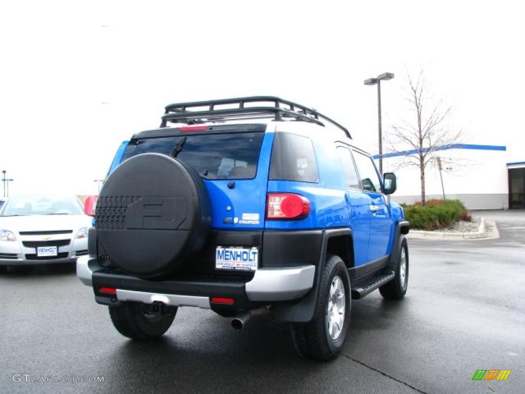 2008 FJ Cruiser 4WD - Voodoo Blue / Dark Charcoal photo #11