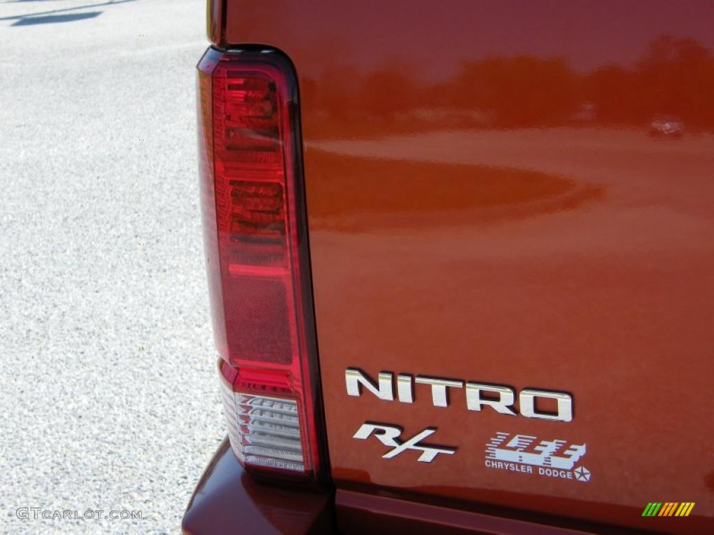 2008 Nitro R/T - Sunburst Orange Pearl / Dark Slate Gray photo #10