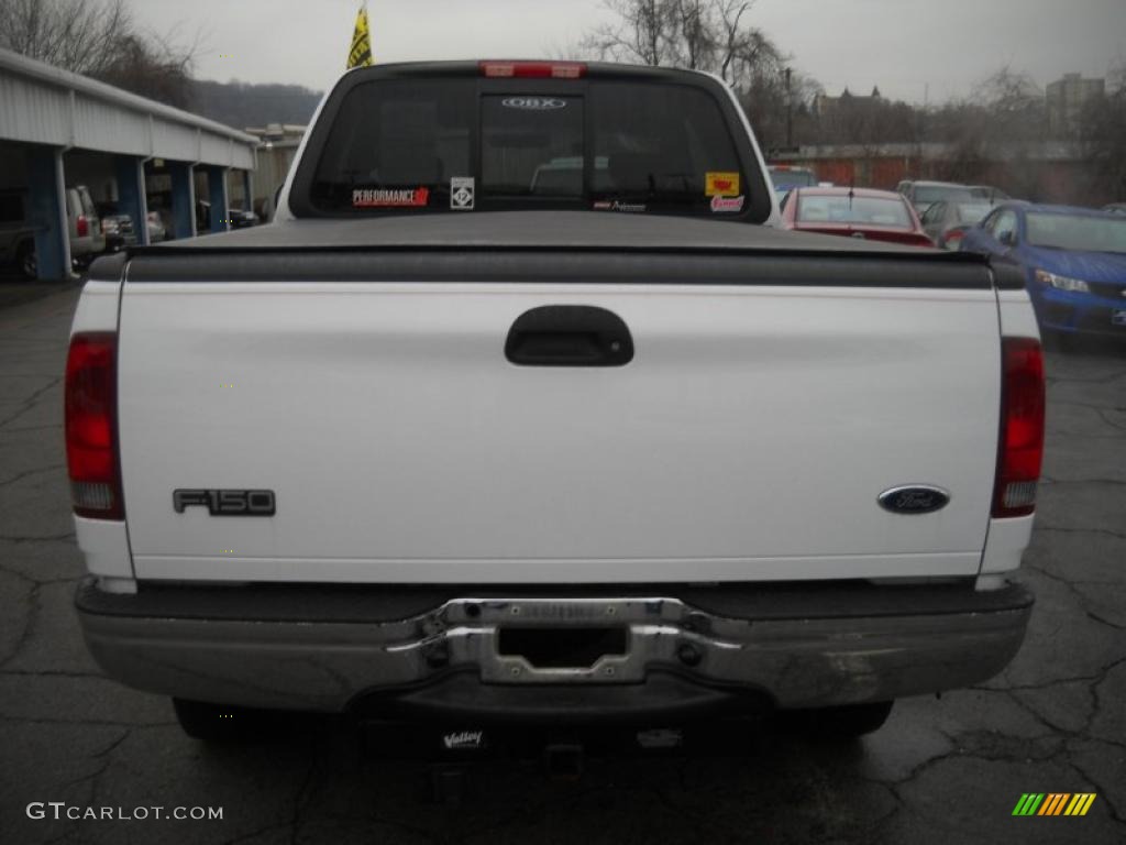 2002 F150 FX4 SuperCab 4x4 - Oxford White / Medium Graphite photo #3