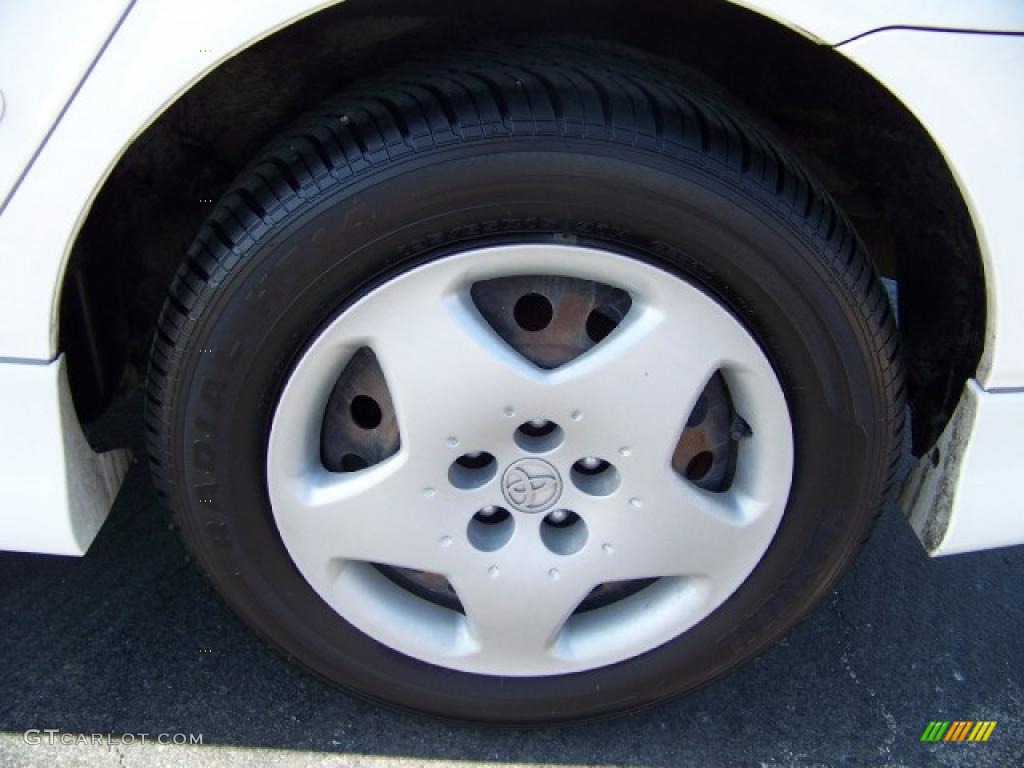 2004 Corolla S - Super White / Black photo #7