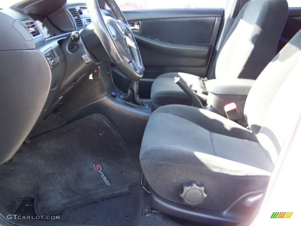 2004 Corolla S - Super White / Black photo #9
