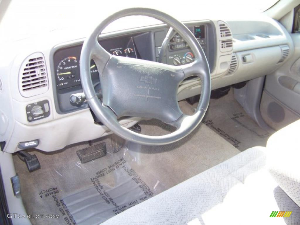 1995 C/K C1500 Extended Cab - Indigo Metallic / Gray photo #10