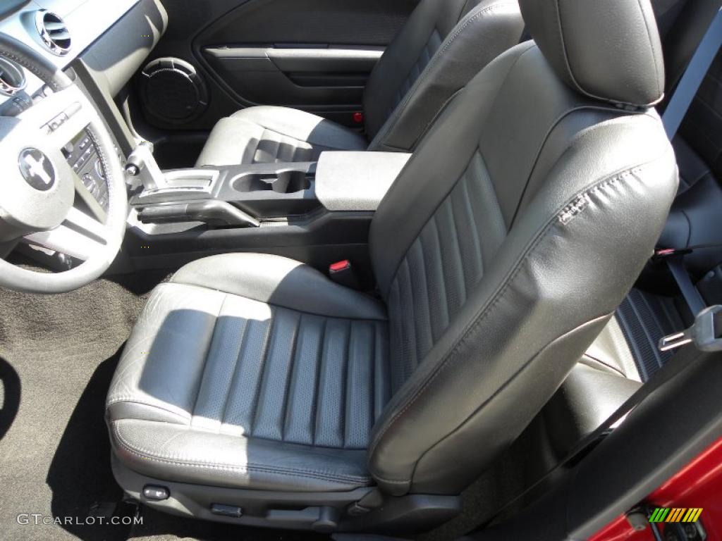 2006 Mustang GT Premium Convertible - Redfire Metallic / Dark Charcoal photo #4