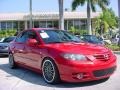 2004 Velocity Red Mazda MAZDA3 s Sedan  photo #1