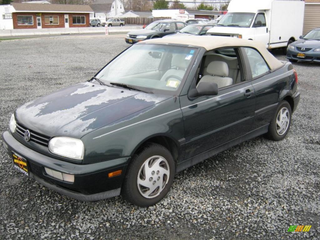 1999 Cabrio GL - Bright Green Metallic / Keisel photo #1