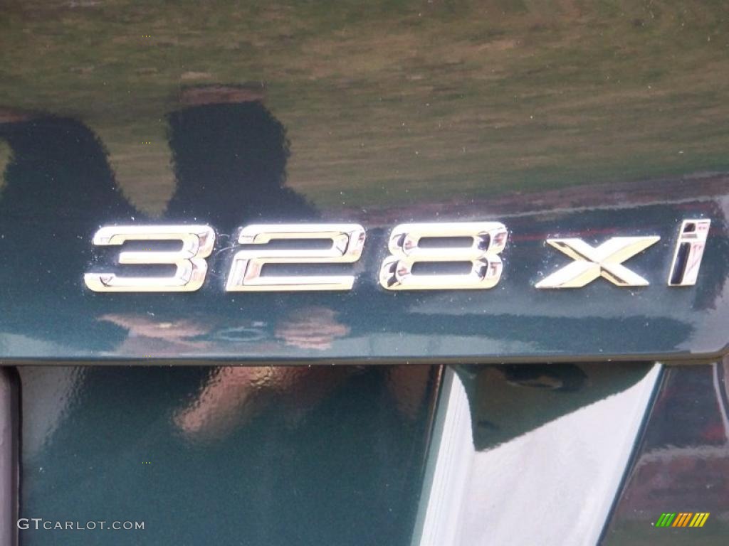 2007 3 Series 328xi Sedan - Deep Green Metallic / Beige photo #7