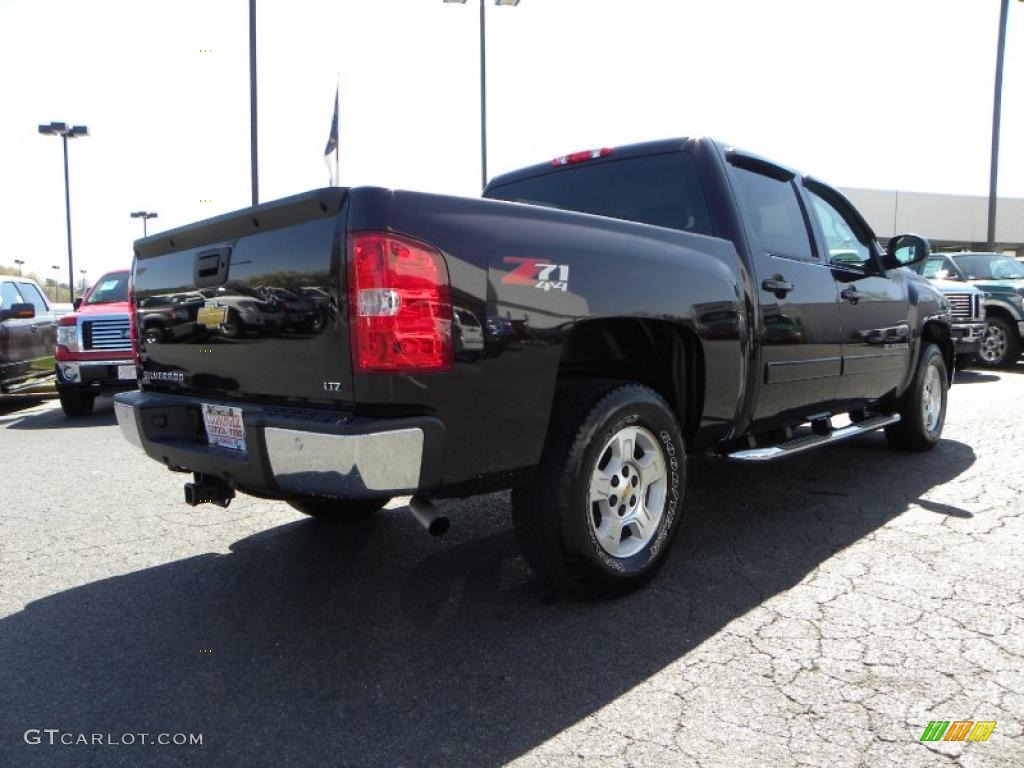 2008 Silverado 1500 LTZ Crew Cab 4x4 - Dark Cherry Metallic / Ebony photo #3