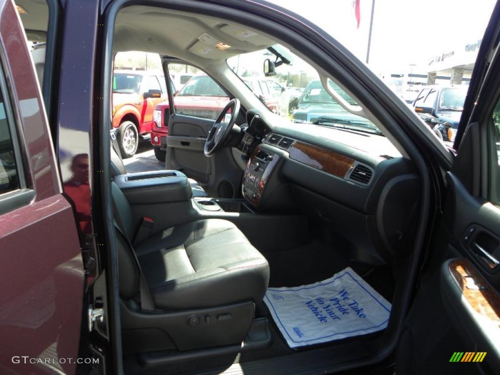 2008 Silverado 1500 LTZ Crew Cab 4x4 - Dark Cherry Metallic / Ebony photo #12