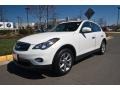 2008 Moonlight White Infiniti EX 35 AWD  photo #2