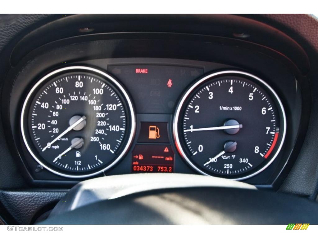 2008 3 Series 335i Convertible - Jet Black / Coral Red/Black photo #14