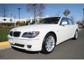2008 Alpine White BMW 7 Series 750Li Sedan  photo #2