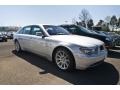 2003 Titanium Silver Metallic BMW 7 Series 745Li Sedan  photo #8