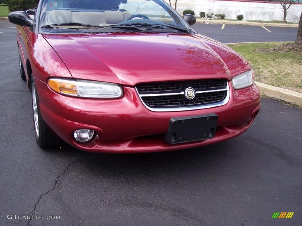 1997 Sebring JXi Convertible - Indy Red / Camel photo #5