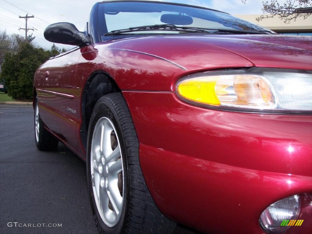 1997 Sebring JXi Convertible - Indy Red / Camel photo #8