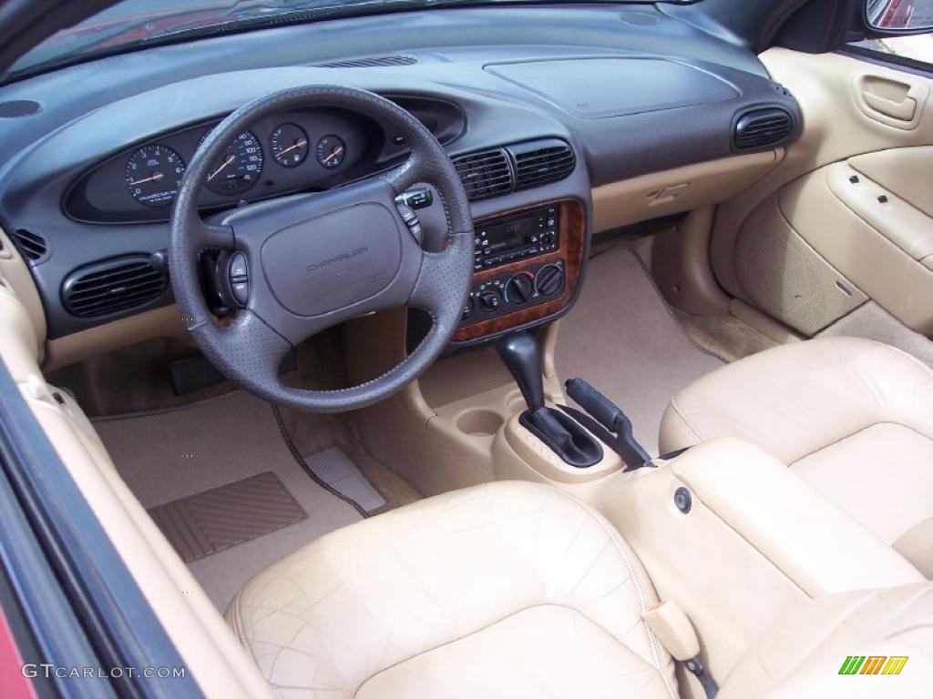 1997 Sebring JXi Convertible - Indy Red / Camel photo #22