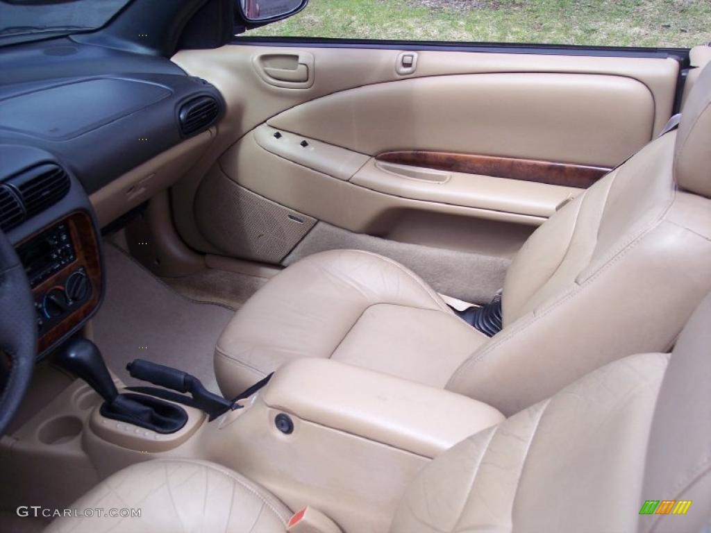1997 Sebring JXi Convertible - Indy Red / Camel photo #23