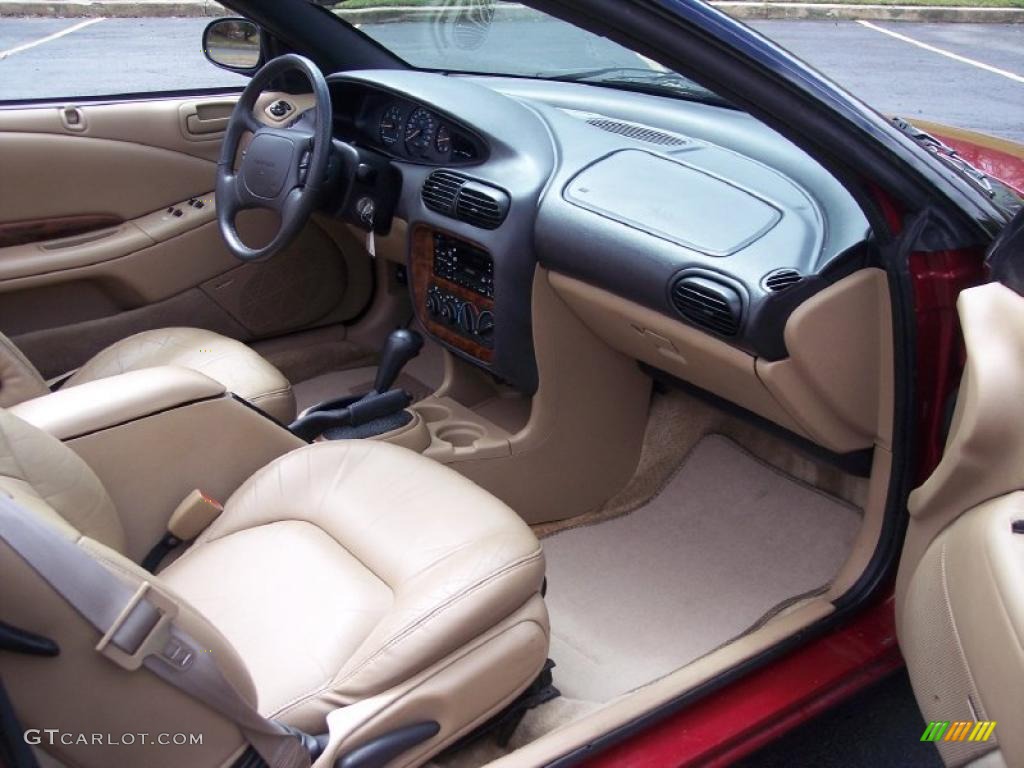1997 Sebring JXi Convertible - Indy Red / Camel photo #28