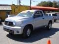 2007 Silver Sky Metallic Toyota Tundra Regular Cab  photo #3