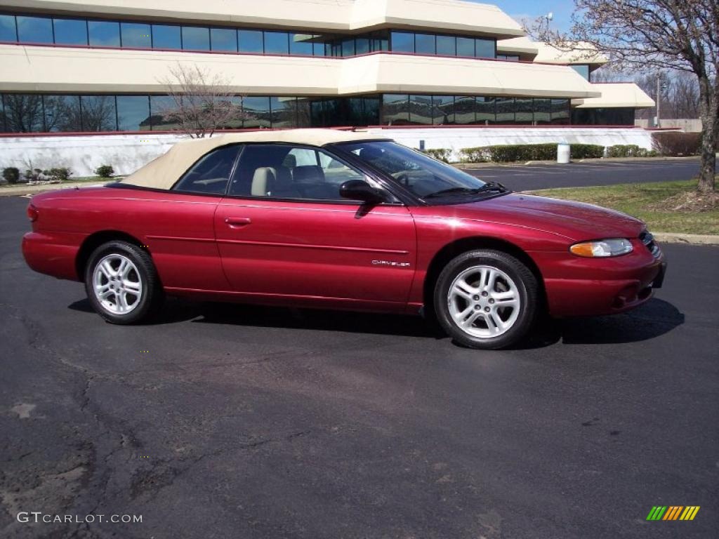 1997 Sebring JXi Convertible - Indy Red / Camel photo #49