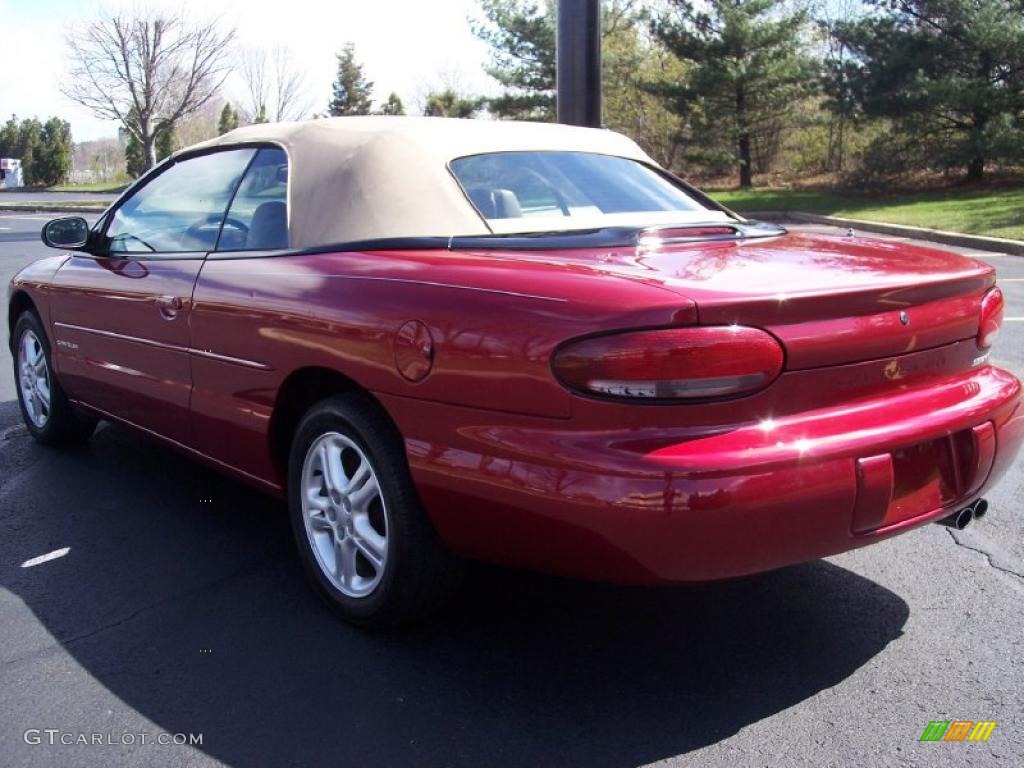 1997 Sebring JXi Convertible - Indy Red / Camel photo #53