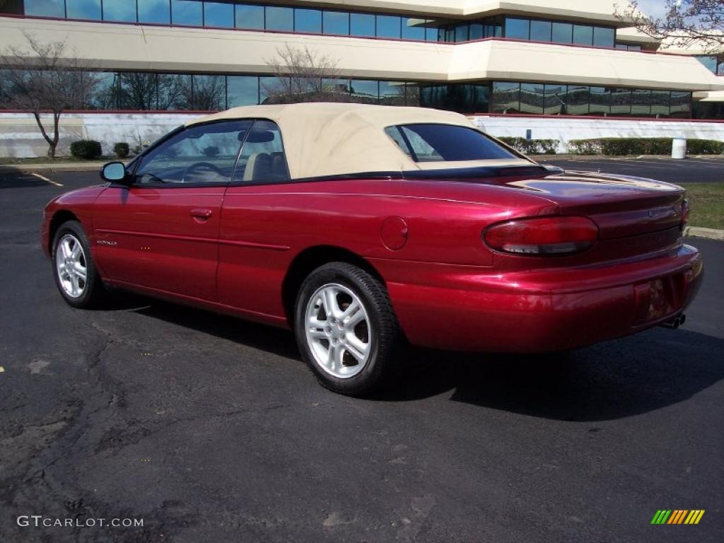 1997 Sebring JXi Convertible - Indy Red / Camel photo #56