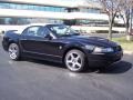 1999 Black Ford Mustang V6 Convertible  photo #1