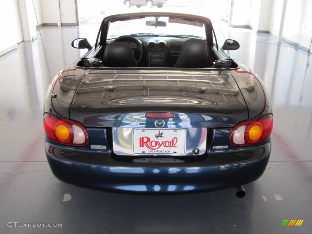 1999 MX-5 Miata Roadster - Twilight Blue Mica / Black photo #5