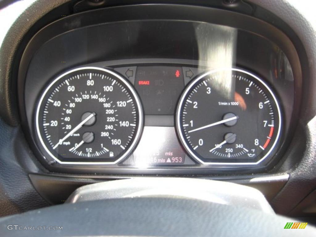 2008 1 Series 135i Convertible - Black Sapphire Metallic / Terracotta Boston Leather photo #20