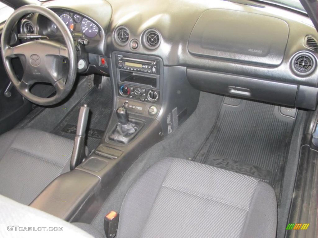 1999 MX-5 Miata Roadster - Twilight Blue Mica / Black photo #20