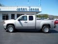 2008 Silver Birch Metallic GMC Sierra 1500 SLE Extended Cab 4x4  photo #1