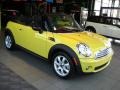 2010 Interchange Yellow Mini Cooper Convertible  photo #5