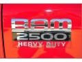 2007 Flame Red Dodge Ram 2500 Big Horn Edition Quad Cab 4x4  photo #15