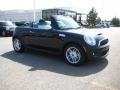 2010 Midnight Black Metallic Mini Cooper S Convertible  photo #7