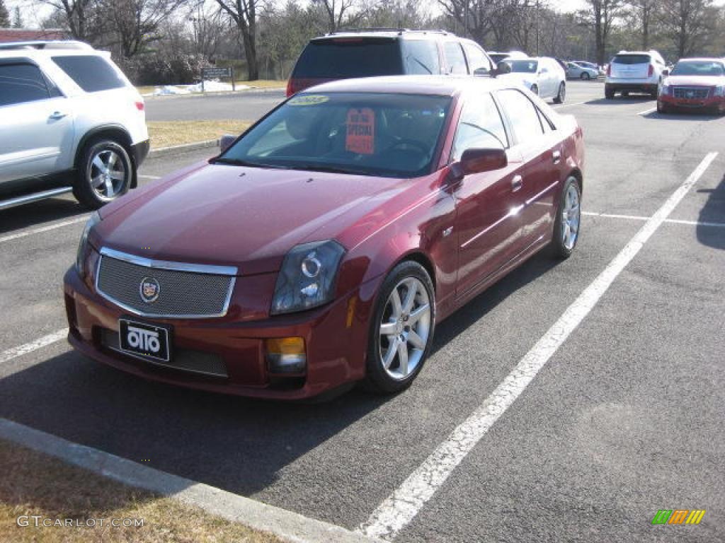 2005 CTS -V Series - Red Line / Light Neutral photo #16