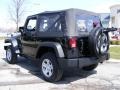 2007 Black Jeep Wrangler X 4x4  photo #3