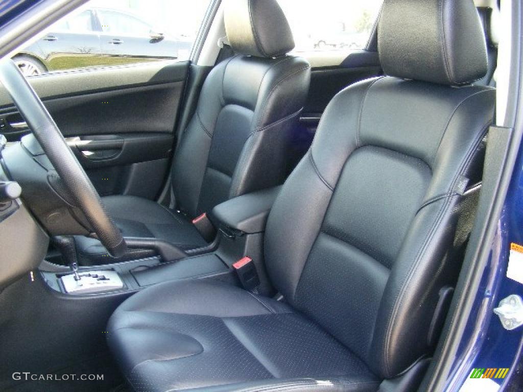 2005 MAZDA3 s Hatchback - Strato Blue Mica / Black photo #9