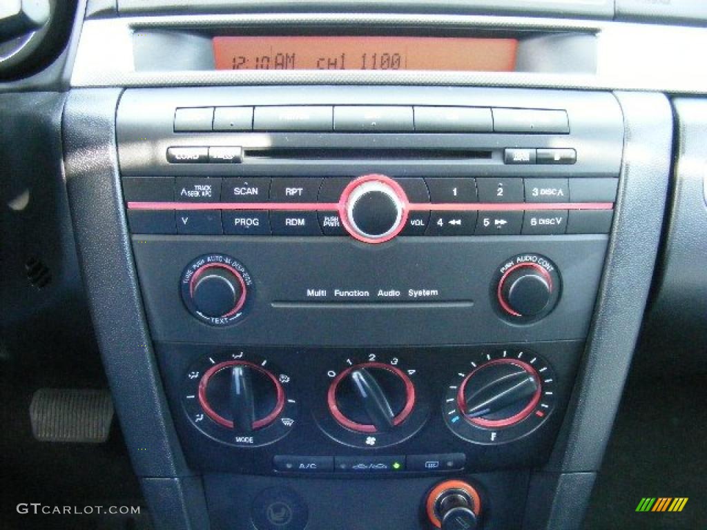 2005 MAZDA3 s Hatchback - Strato Blue Mica / Black photo #19