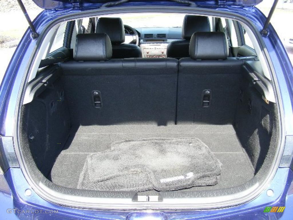 2005 MAZDA3 s Hatchback - Strato Blue Mica / Black photo #26