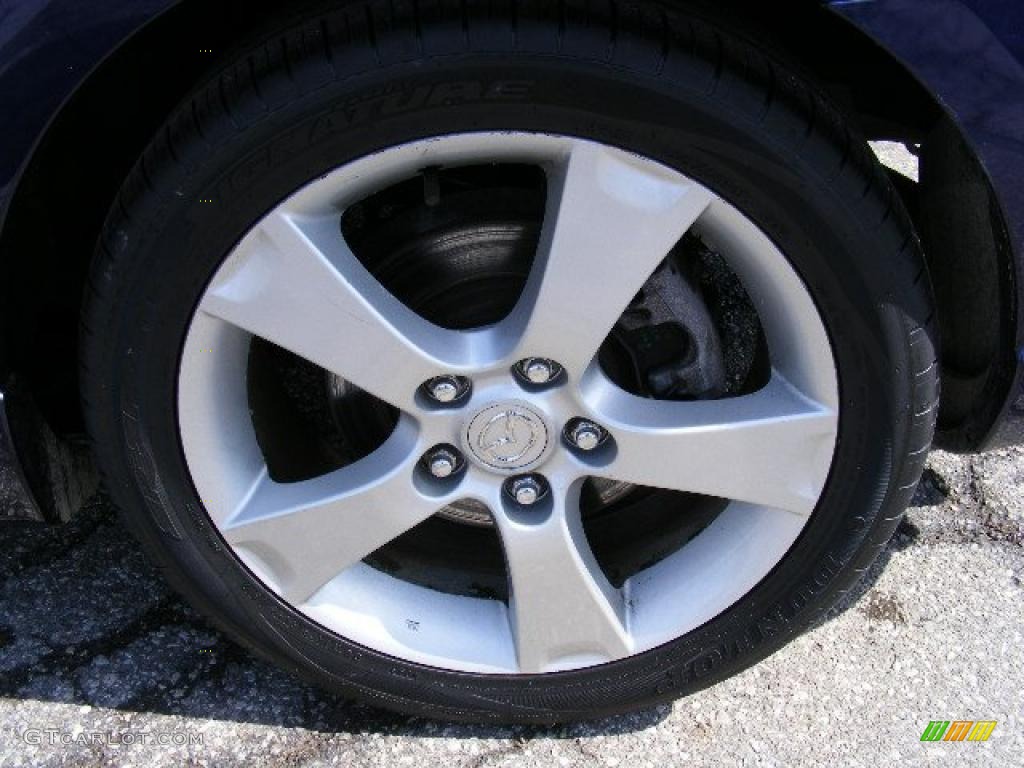 2005 MAZDA3 s Hatchback - Strato Blue Mica / Black photo #27